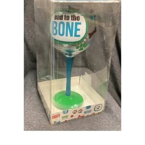 DEI Bad To The Bone Pet Wine Glass 18fl oz